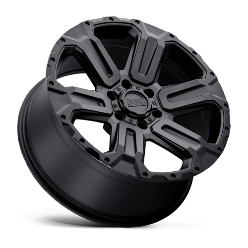 Black Rhino Hard Alloys Wanaka 20X9 6X139.7 +40MM Matte Black
