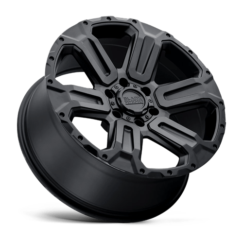 Black Rhino Hard Alloys Wanaka 18X9 6X139.7 +12MM Matte Black