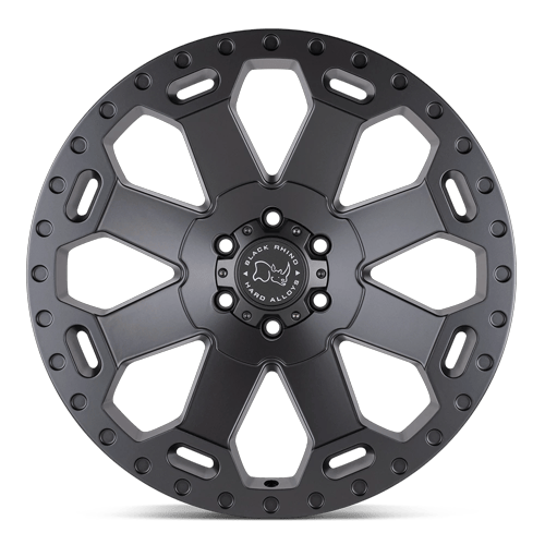 Black Rhino Hard Alloys Warlord 20X9 6X139.7 +12MM Matte Gunmetal