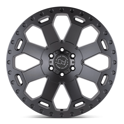 Black Rhino Hard Alloys Warlord 18X9 5X150 +12MM Matte Gunmetal