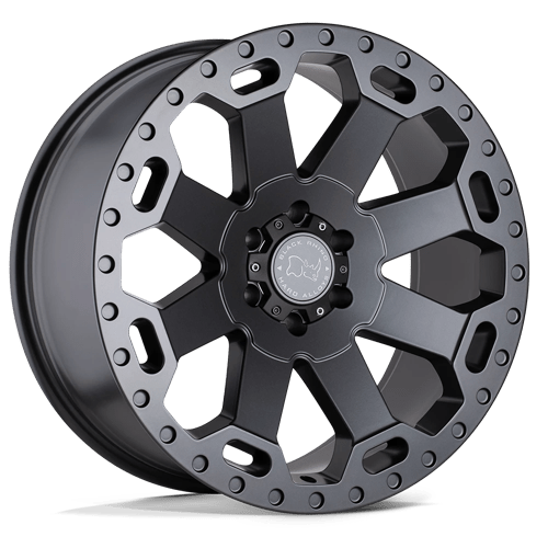 Black Rhino Hard Alloys Warlord 20X9 6X139.7 +12MM Matte Gunmetal
