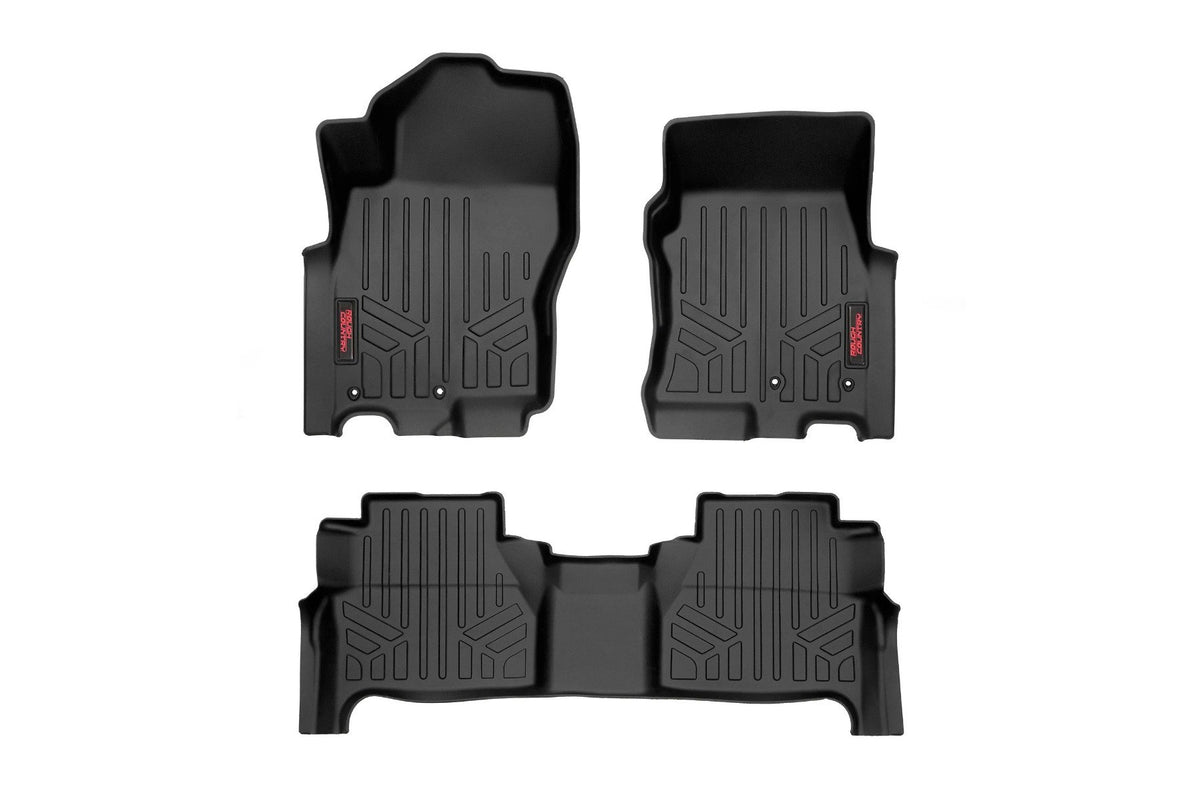 Floor Mats | FR &amp; RR | Crew Cab | Nissan Frontier 2WD/4WD (2022-2024)