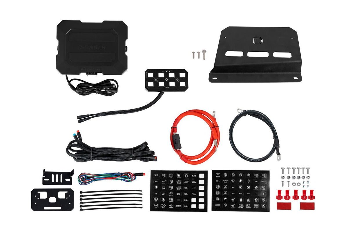 Diode Dynamics 18-25 Jeep Wrangler JL D-Switch Kit - DD8785