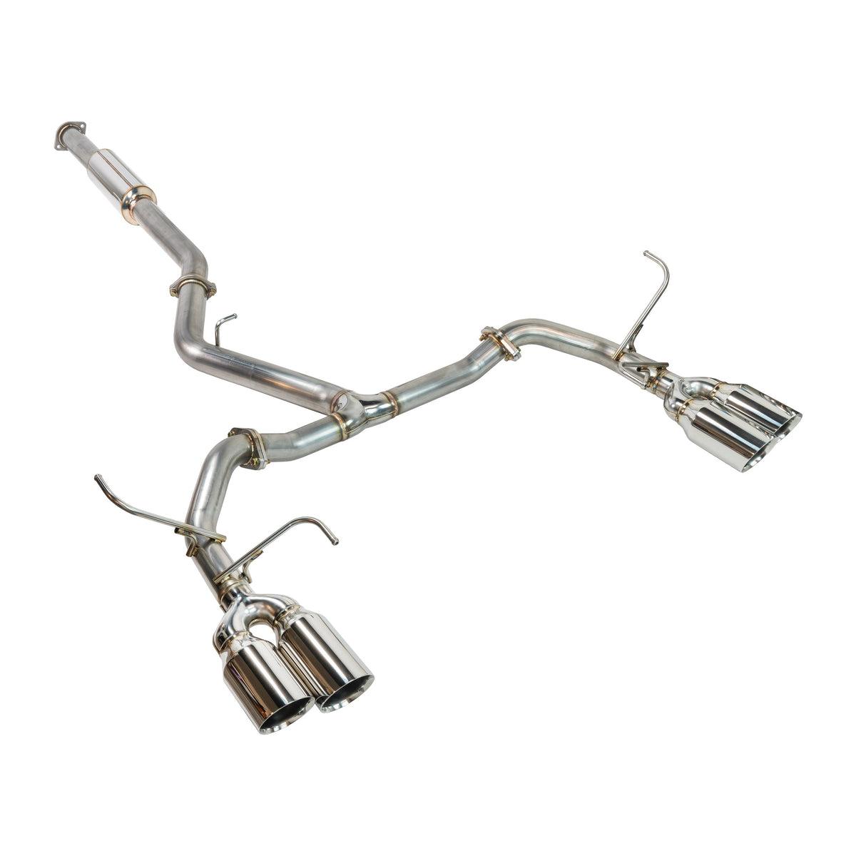 Remark 2022+ Subaru WRX Mid-Pipe Kit (Resonated) - RO-CPVB-C