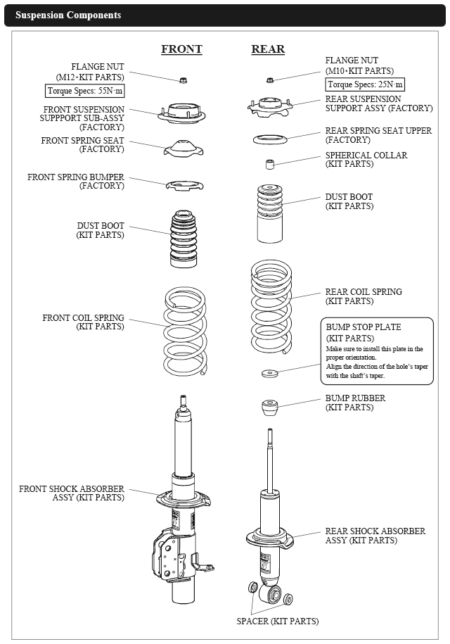 HKS HIPERMAX-G 2012+ Subaru BRZ (ZC6) Full Strut/Spring Kit - 80260-AT003