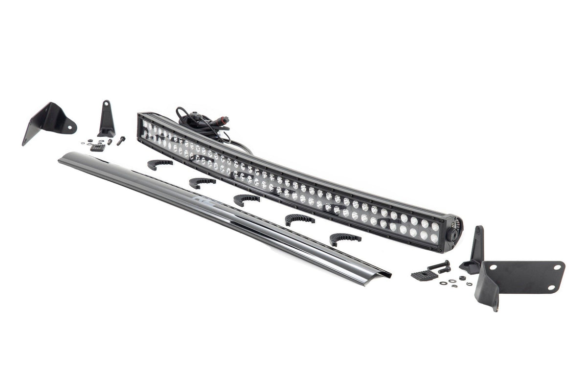 LED Light Kit | Bumper Mount | 40&quot; Black Dual Row | Ram 2500/3500 4WD (10-18)