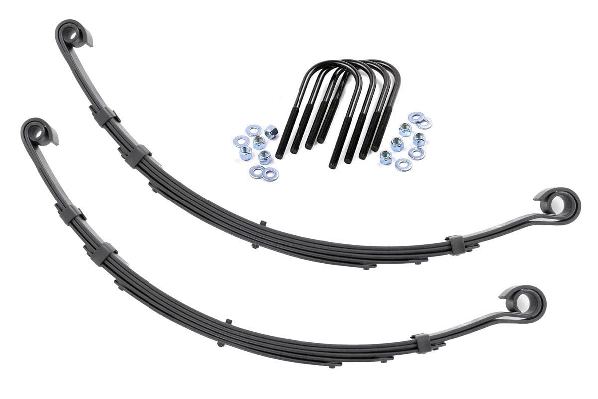 Front Leaf Springs | 4&quot; Lift | Pair | Jeep CJ 5 4WD (1976-1983)