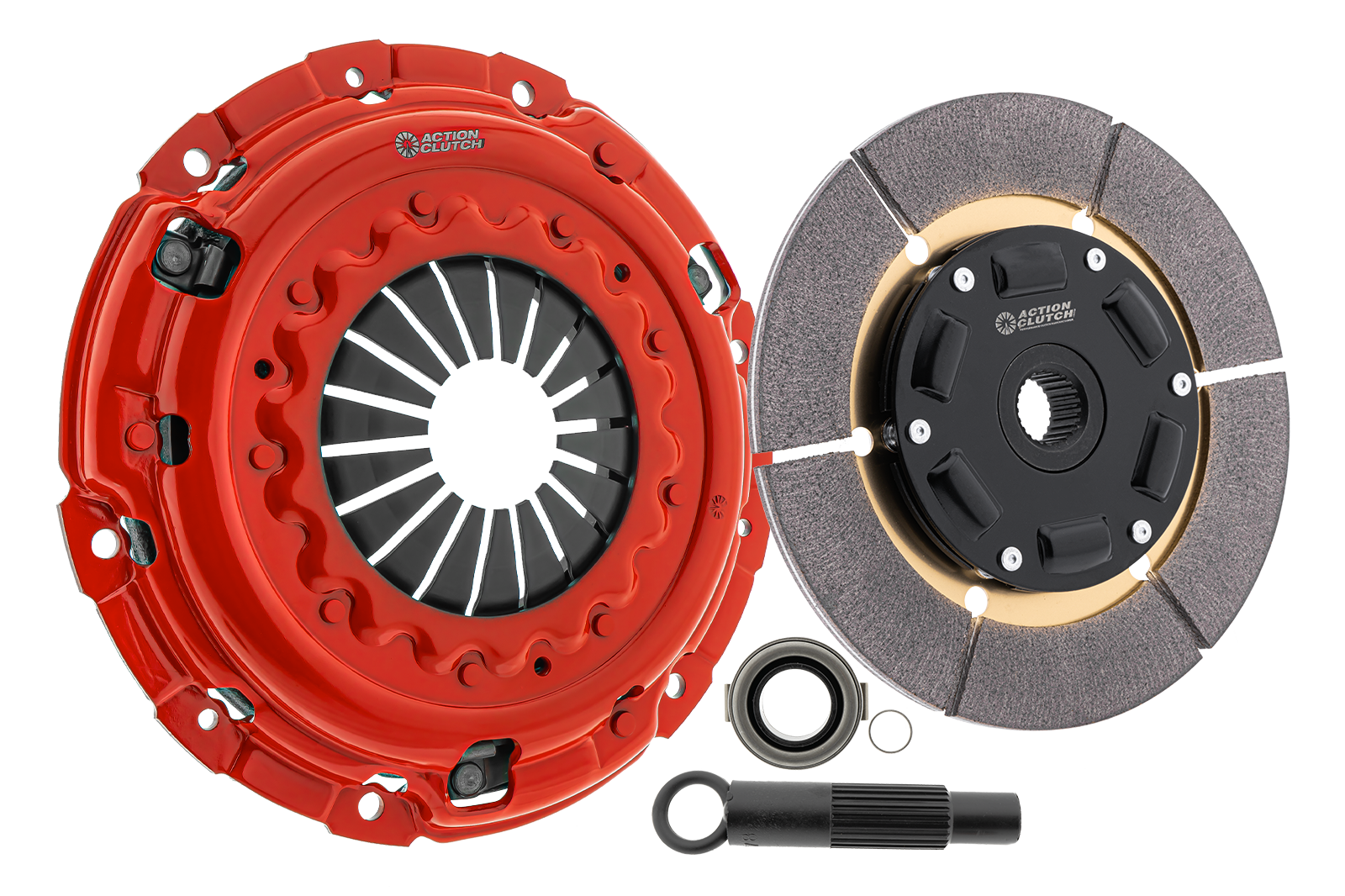 Action Clutch - Sprung (Street) Clutch Kit for Honda Civic 1990-1991 1.5L/1.6L (D15, D16) - ACR-0628-SPR