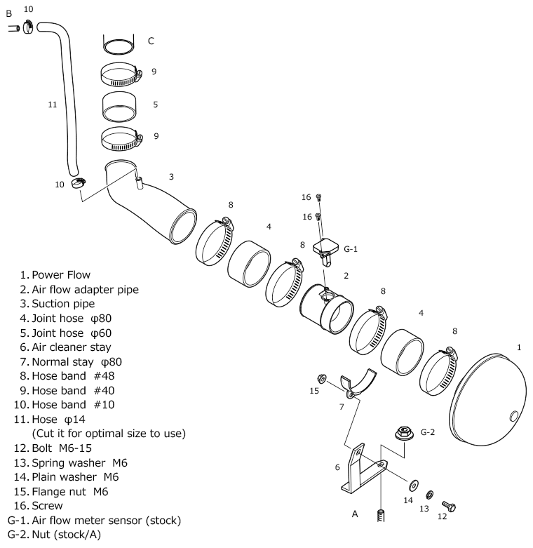 HKS Racing Suction Classification - 70020-AZ106