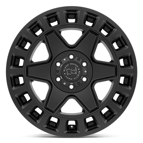 Black Rhino Hard Alloys York 17X9 6X139.7 -12MM Matte Black