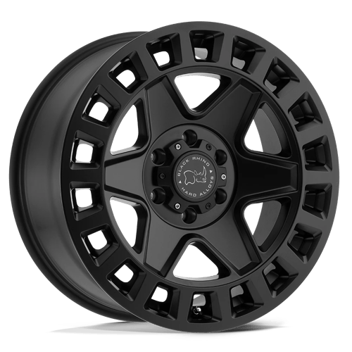 Black Rhino Hard Alloys York 17X9 5X127 -12MM Matte Black