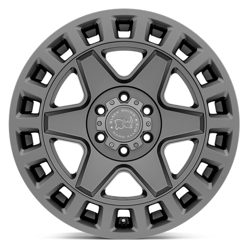 Black Rhino Hard Alloys York 20X9 5X127 -12MM Matte Gunmetal