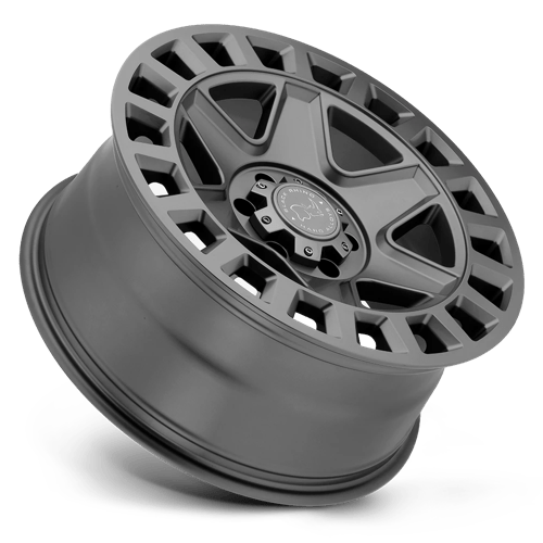Black Rhino Hard Alloys York 17X8 5X120 +35MM Matte Gunmetal