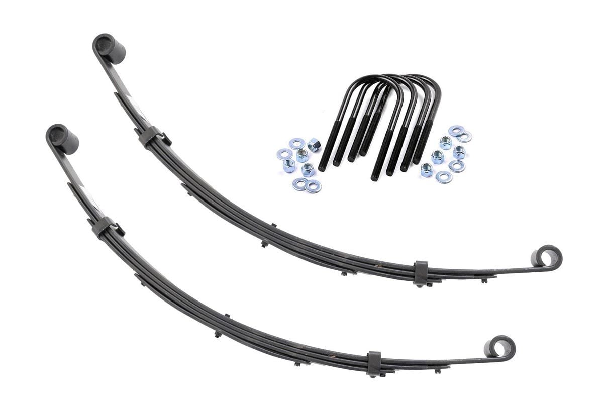 Front Leaf Springs | 3&quot; Lift | Pair | Jeep Grand Wagoneer/J10 Truck/J20 Truck/Wagoneer 4WD