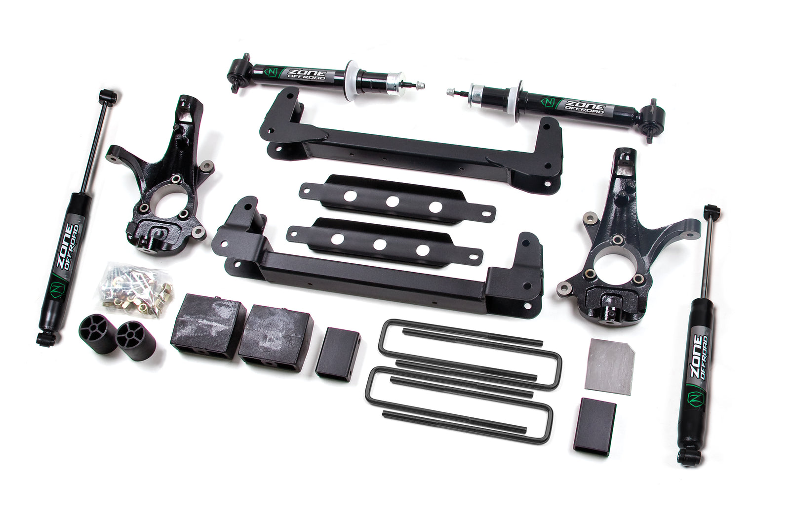 Zone Offroad 07-13 GM C1500 (2WD) 4.5in System - ZONC9N