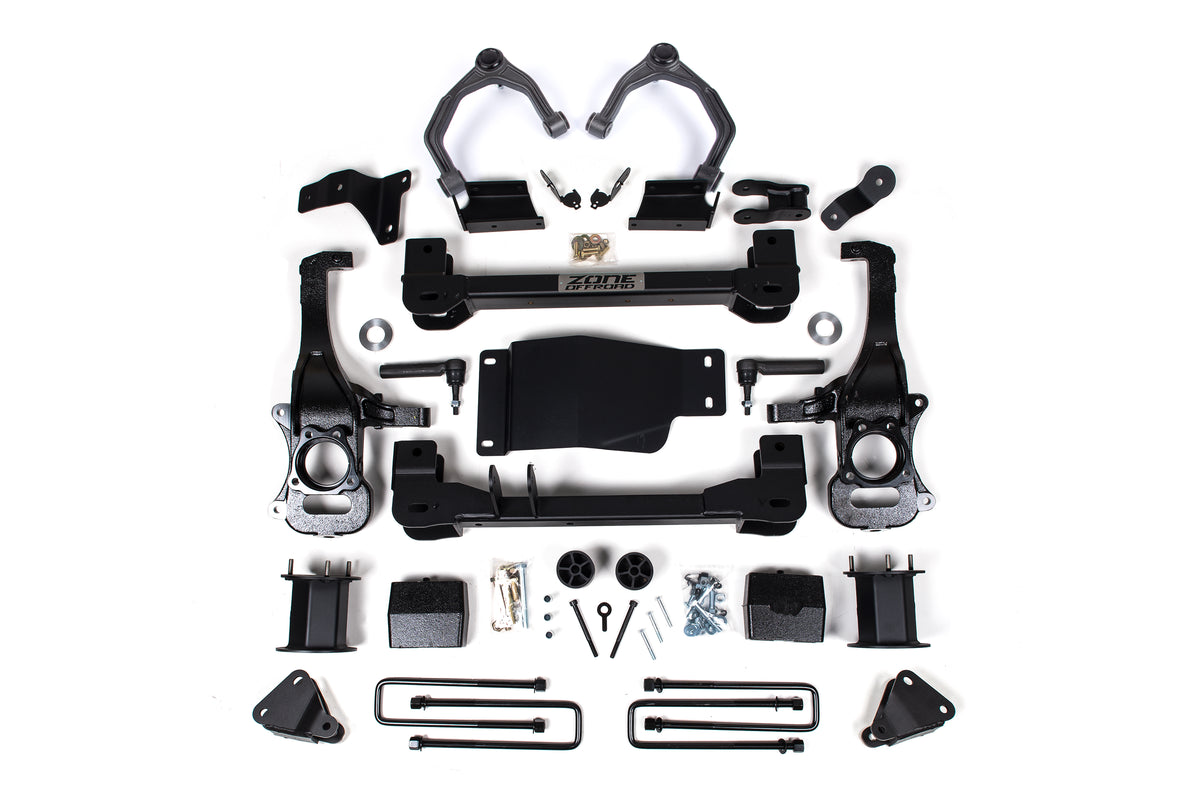 Zone Offroad 19-23 GMC Denali 1500 4WD 6in Suspension System - ZONC72