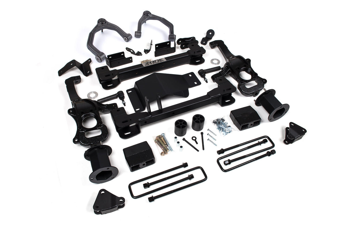 Zone Offroad 2022-2023 Chevy ZR2/GMC AT4X 4WD 4in Suspension System - ZONC73