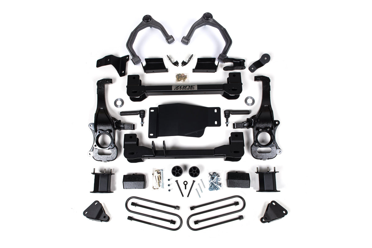 Zone Offroad 25-26 Chevy/GMC 1500 4WD 4in Suspension Lift Kit w/ ARC - ZONC78