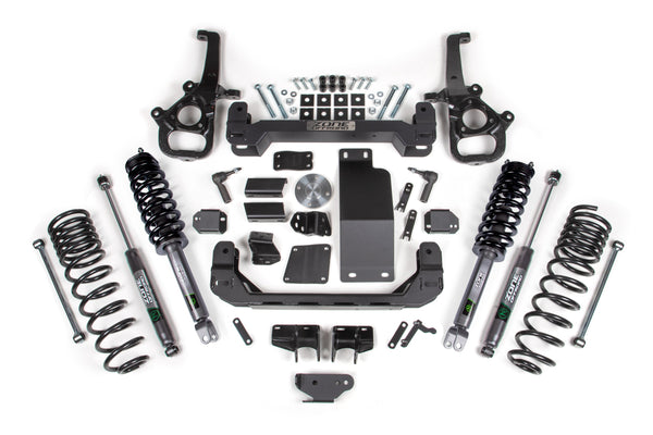Zone Offroad 25-26 Ram 1500 4WD 6in Suspension Lift Kit w/ Nitro Loaded Struts & Nitro Shocks - ZOND149LN