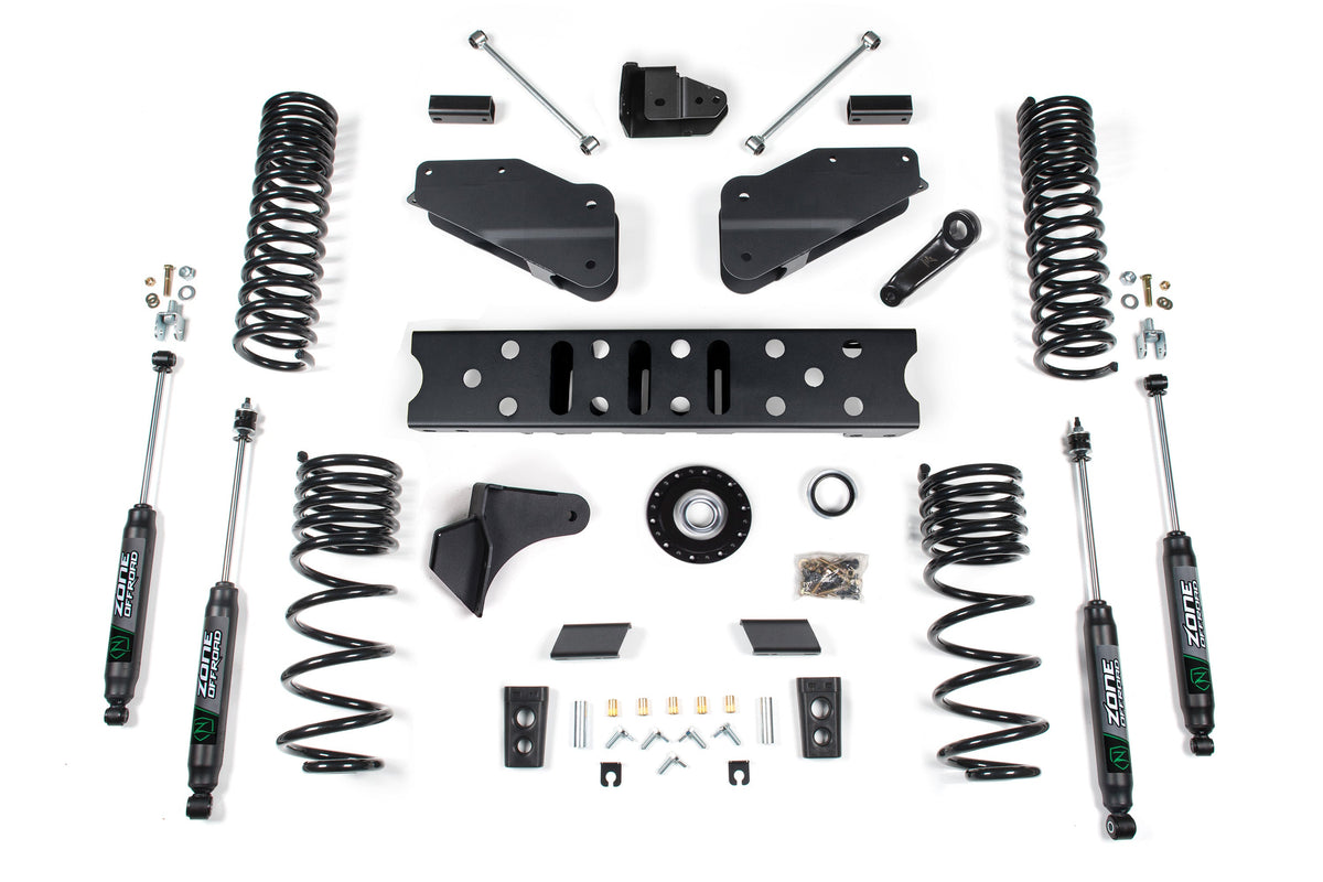 Zone Offroad 2025 Ram 2500 4WD (Dsl) 6.5in Radius Arm Drop Lift - Nitro Shocks - ZOND157N