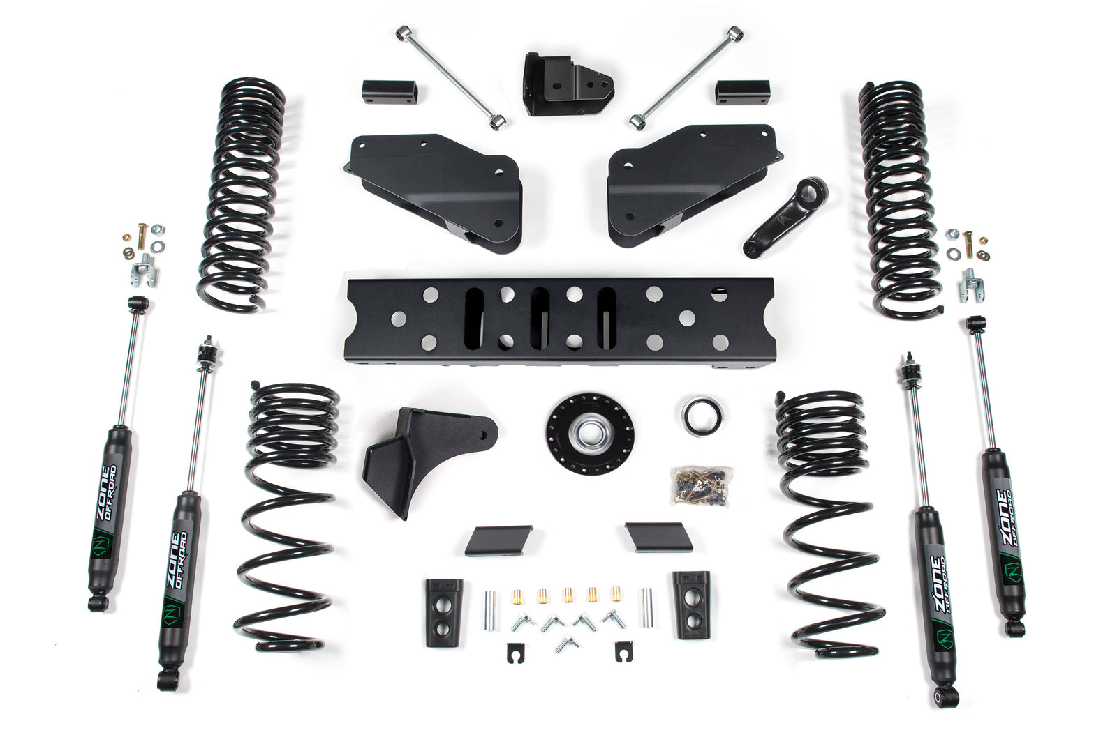 Zone Offroad 2025 Ram 2500 4WD (Dsl) 6.5in Radius Arm Drop Lift - Nitro Shocks - ZOND157N