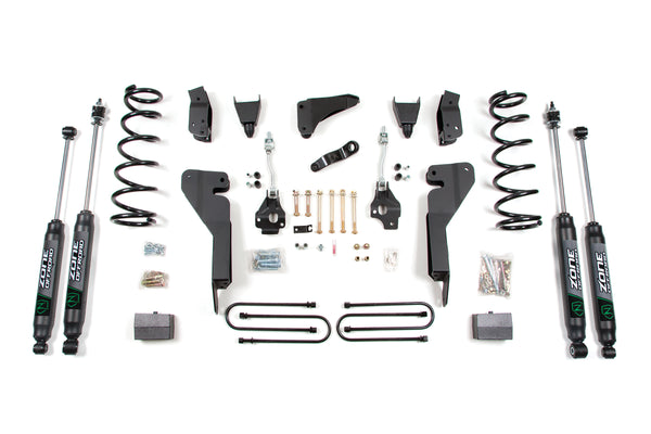 Zone Offroad 2008 Ram 2500 Powerwagon 4WD 4in Suspension Lift System - Nitro - ZOND133N