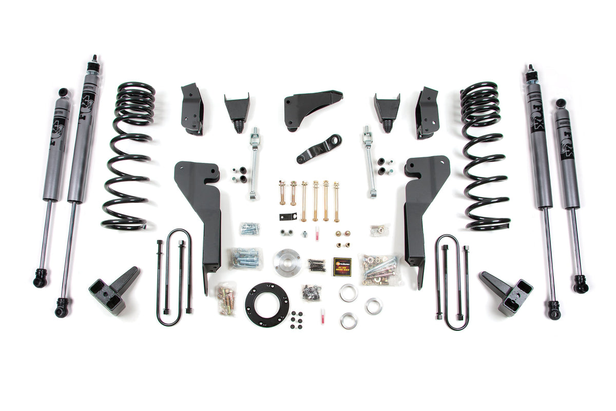 Zone Offroad 09-13 Dodge 2500 8in Suspension Lift Kit w/ Fox 2.0 Adventure Series Shocks - ZOND36F