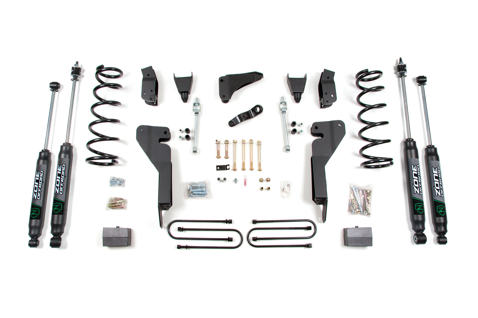 Zone Offroad 09-13 Dodge 2500 Powerwagon 4in Lift w/3.5in Axle - Gas - ZOND142N