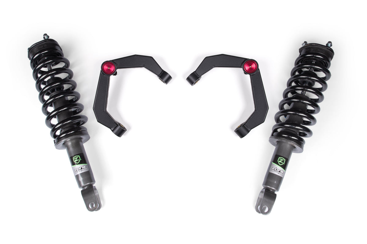 Zone Offroad 12-18 Ram 1500 4WD 2in Leveling Kit / 0in Rear Lift - Nitro Loaded Struts - ZOND49LN