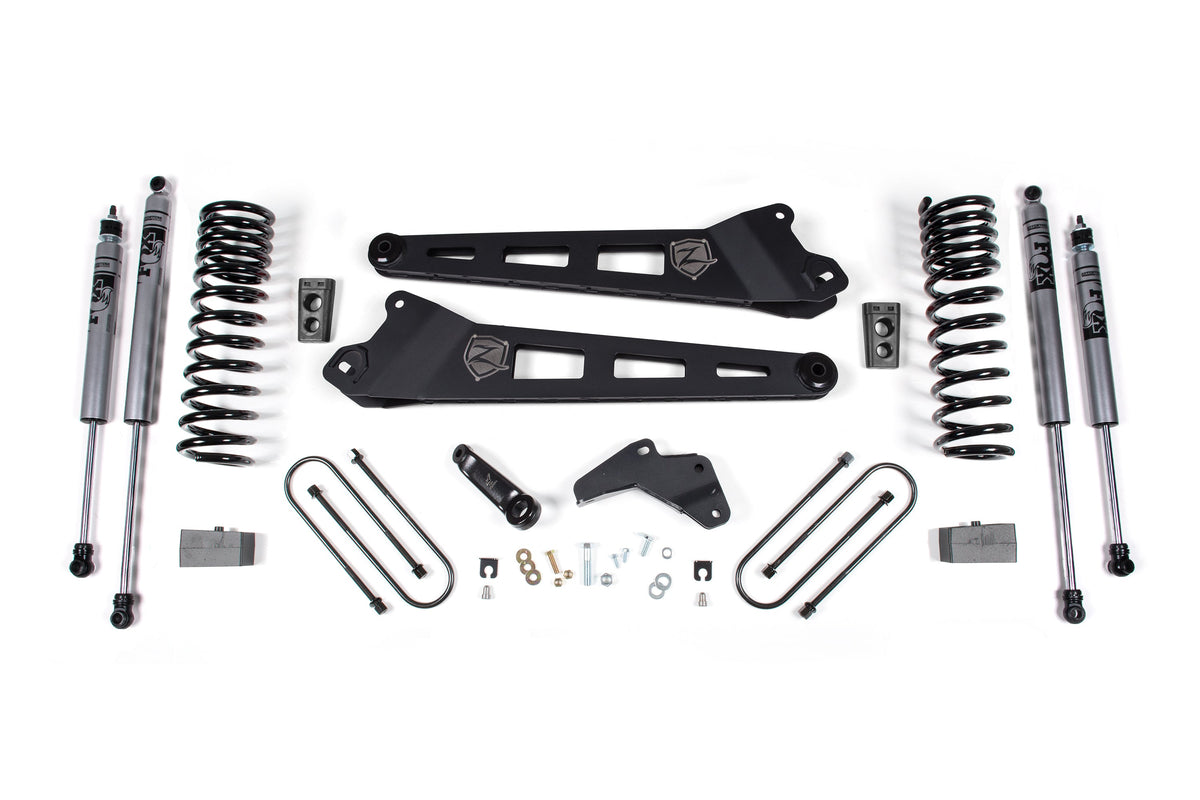 Zone Offroad 13-18 RAM 3500 4.5in Radius Arm Lift System w/ Fox 2.0 Adventure Series Shocks - ZOND136F