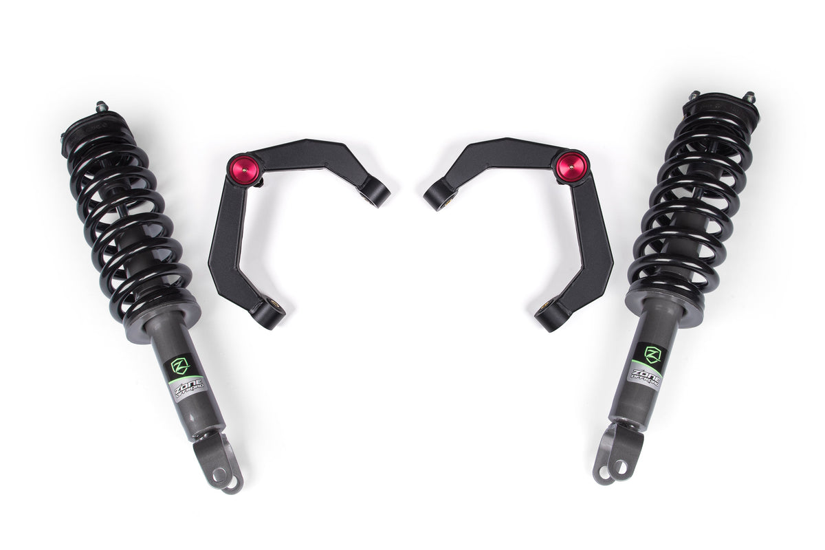 Zone Offroad 19-26 Ram 1500 4WD 2in Leveling Kit / 0in Rear Lift - Nitro Loaded Struts - ZOND70LN