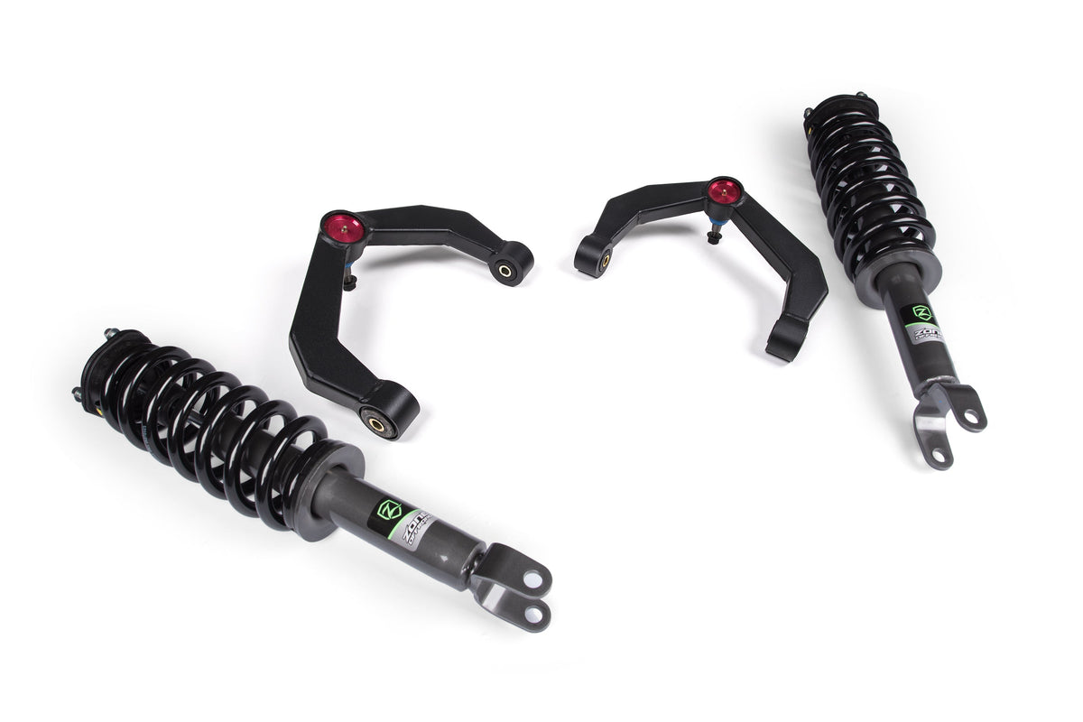 Zone Offroad 19-26 Ram 1500 4WD 2in Leveling Kit / 0in Rear Lift - Nitro Loaded Struts - ZOND70LN