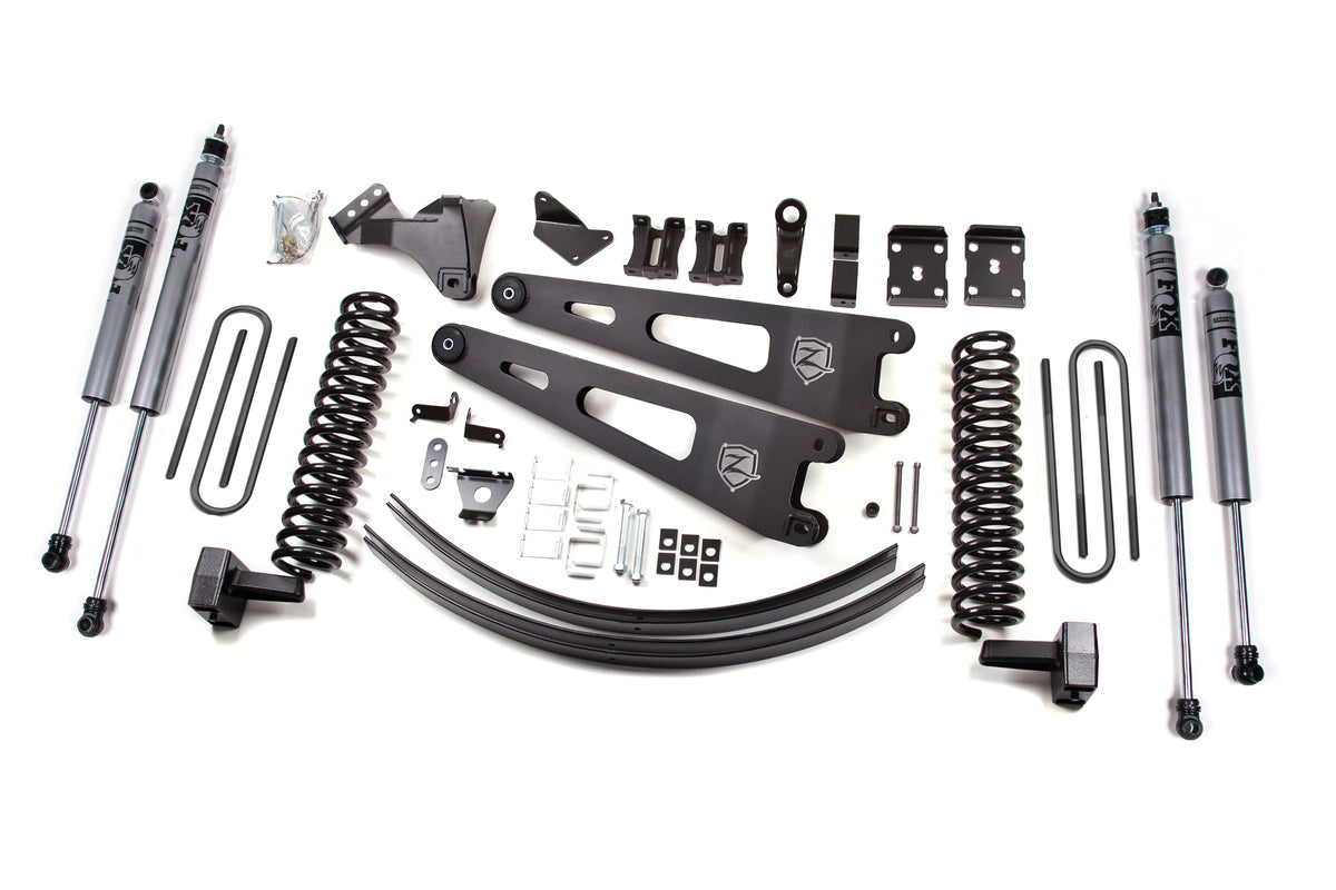 Zone Offroad 11-14 Ford F250/F350 Super Duty 4WD Diesel 6In Lift Kit w/ Radius Arms - ZONF31F