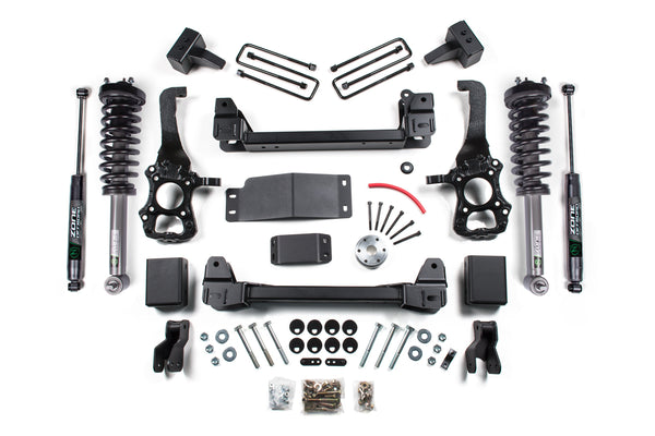Zone Offroad 15-19 Ford F150 4WD 4in Suspension Lift System - FOX 2.0 Adventure Series