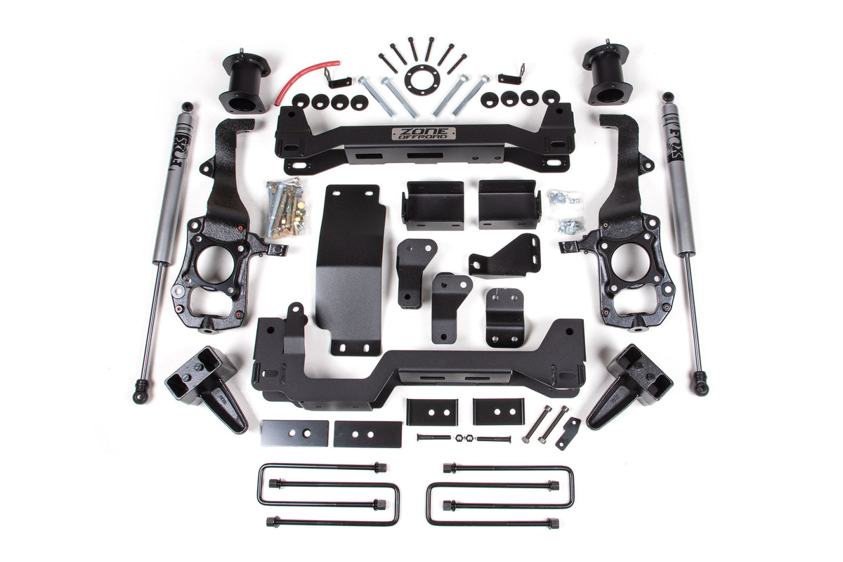 Zone Offroad 2021 Ford F150 4in. Zone Lift System - Fox Shocks - ZONF91F