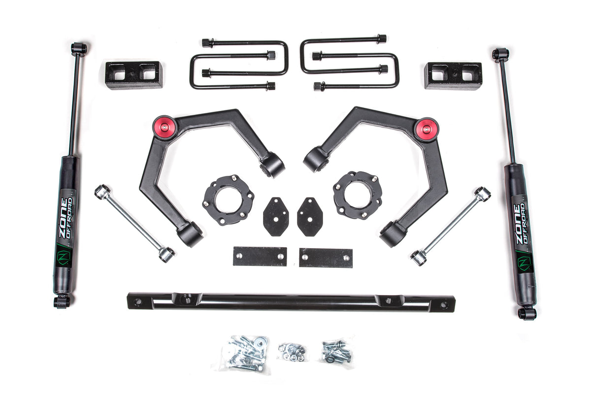 Zone Offroad 16-24 Nissan Titan XD 4WD 2in Lift Kit - Nitro Shocks - ZONN1N