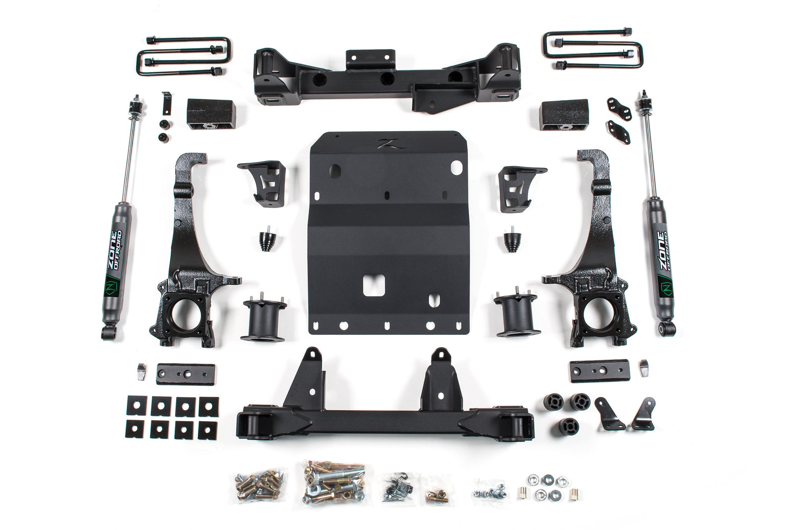 Zone Offroad 16-23 Toyota Tacoma 4in Suspension Lift Kit - Fox 2.0 Adv. Series - ZONT8F