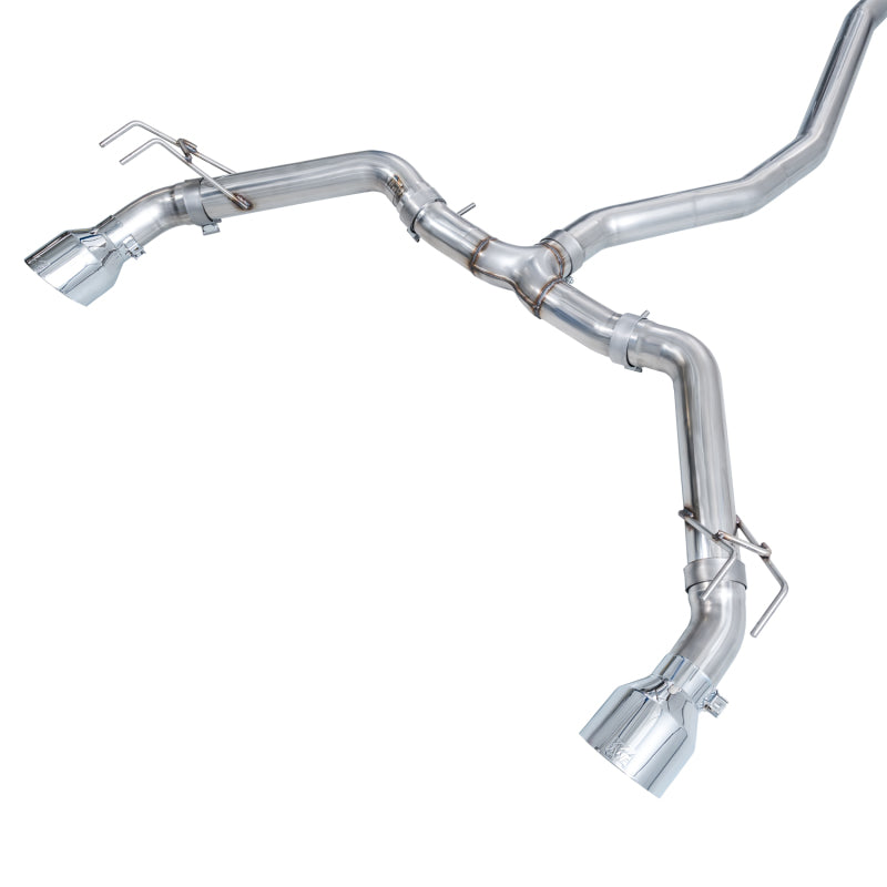 AWE Tuning 22+ Honda Civic Si/Acura Integra Track Edition Catback Exhaust - Dual Chrome Silver Tips - 3020-32331