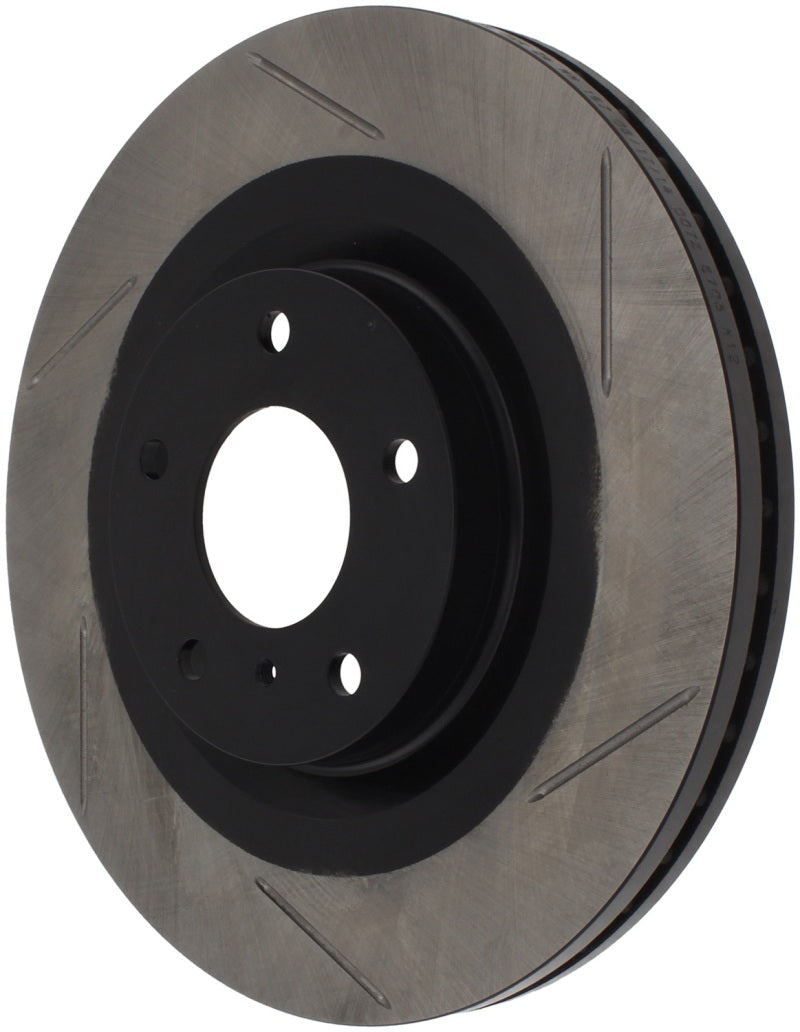 StopTech Power Slot 06-07 350Z / 05-07 G35 / 06-07 G35X SportStop Slotted Front Right Rotor - 126.42080SR