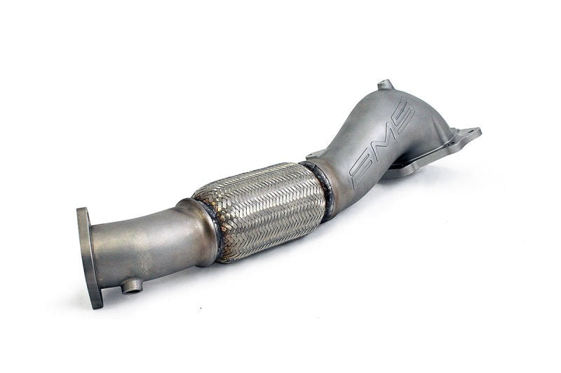AMS Performance 08-15 Mitsubishi EVO X Widemouth Downpipe w/Turbo Outlet Pipe - AMS.04.05.0001-1
