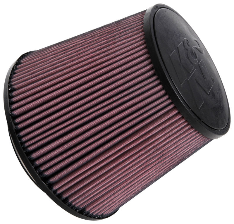 K&N Universal Clamp-On Air Filter 6in FLG / 9in B / 6-5/8in T / 7-1/2in H - RU-5179 by K&N Engineering - front view