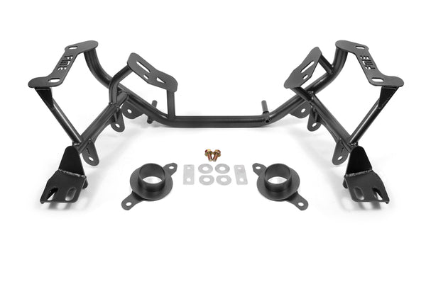 BMR 96-04 Ford Mustang K-Member Standard Version w/ Spring Perches - Black Hammertone - KM742H for 1996-2004 Ford Mustang