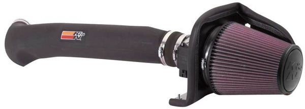 K&N 94-96 Ford F150/Bronco V8-5.0L/5.8L Performance Intake Kit - 57-2543 for 1994-1996 Ford Bronco - front view