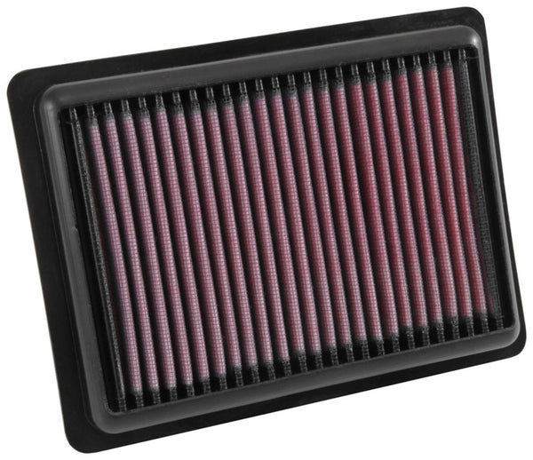 K&N 16-18 Chevrolet Spark L4-1.4L F/I Replacement Drop In Air Filter - 33-5043 for 2016-2022 Chevrolet Spark - front view