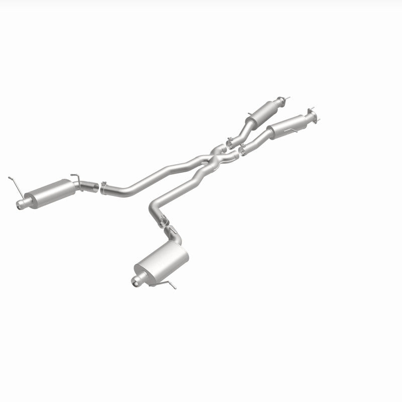 MagnaFlow 12 Jeep Grand Cherokee V8 6.4L Dual Split Rear Exit Stainless Cat Back Performance Exhaust - 15064