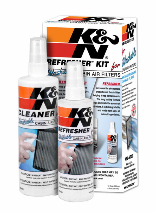 K&N Cabin Filter Cleaning Kit - 99-6000 by K&N Engineering - front view