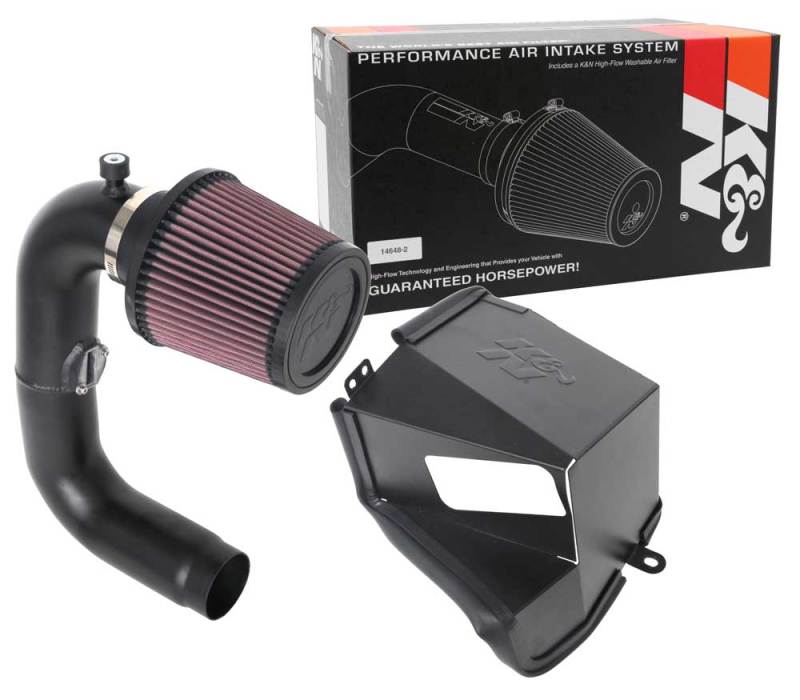 K&amp;N 18-19 Subaru WRX 2.0L Turbo Typhoon Air Intake - 69-8011TTK
