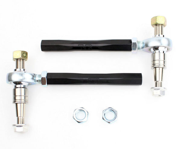 SPL Parts 2009+ Nissan 370Z Front Outer Tie Rod Ends Adjustable for Bumpsteer - SPL TRE Z34 for 2023-2025 Nissan Z - front vi