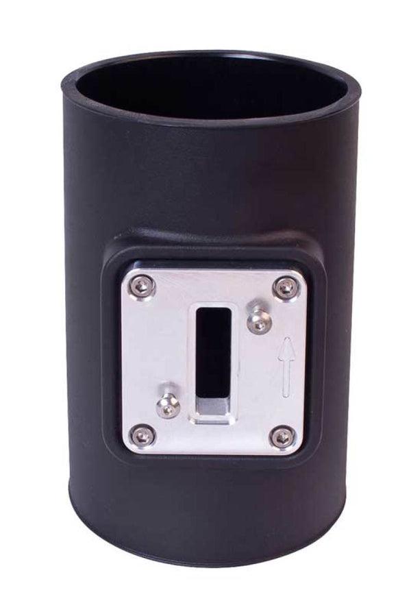 Airaid U-Build-It - 4.0in MAF Tube w/ 9700 Hitachi Plate - 9641 by Airaid - front view