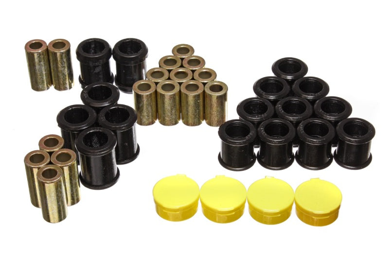 Energy Suspension 95-98 Nissan 240SX (S14) Black Rear Control Arm Bushing Set (Must reuse existing o - 7.3119G for 1995-1998 